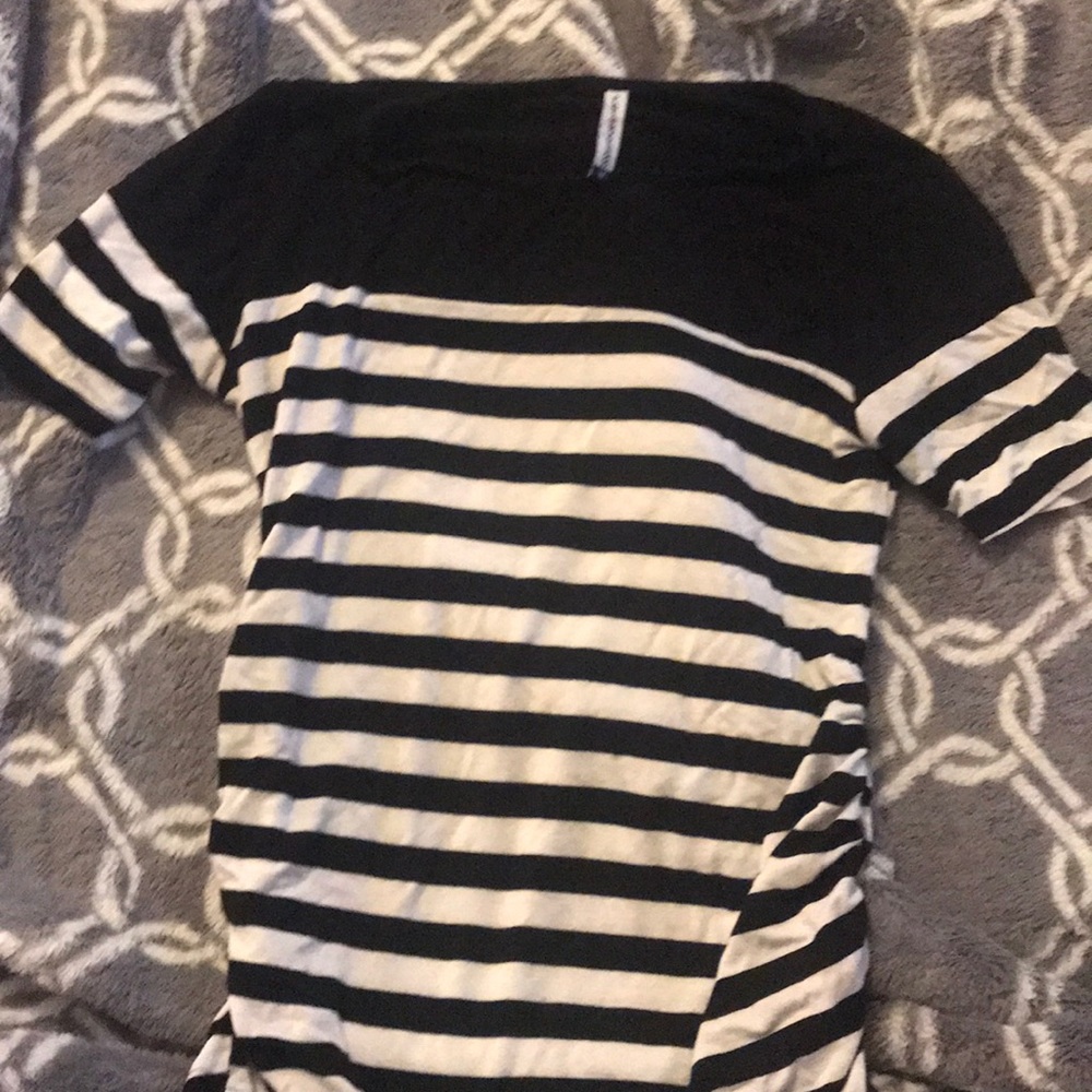 Stripe Maternity shirt